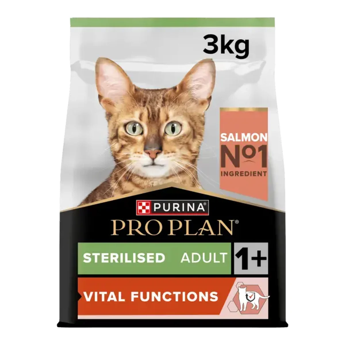 Pro Plan Sterilised Somonlu Kedi Maması 3 kg