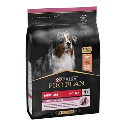 Pro Plan Adult Sensitive Skin Somonlu Köpek Maması 3 kg