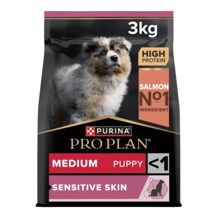 Pro Plan Puppy Sensitive Skin Somonlu Köpek Maması 3 kg