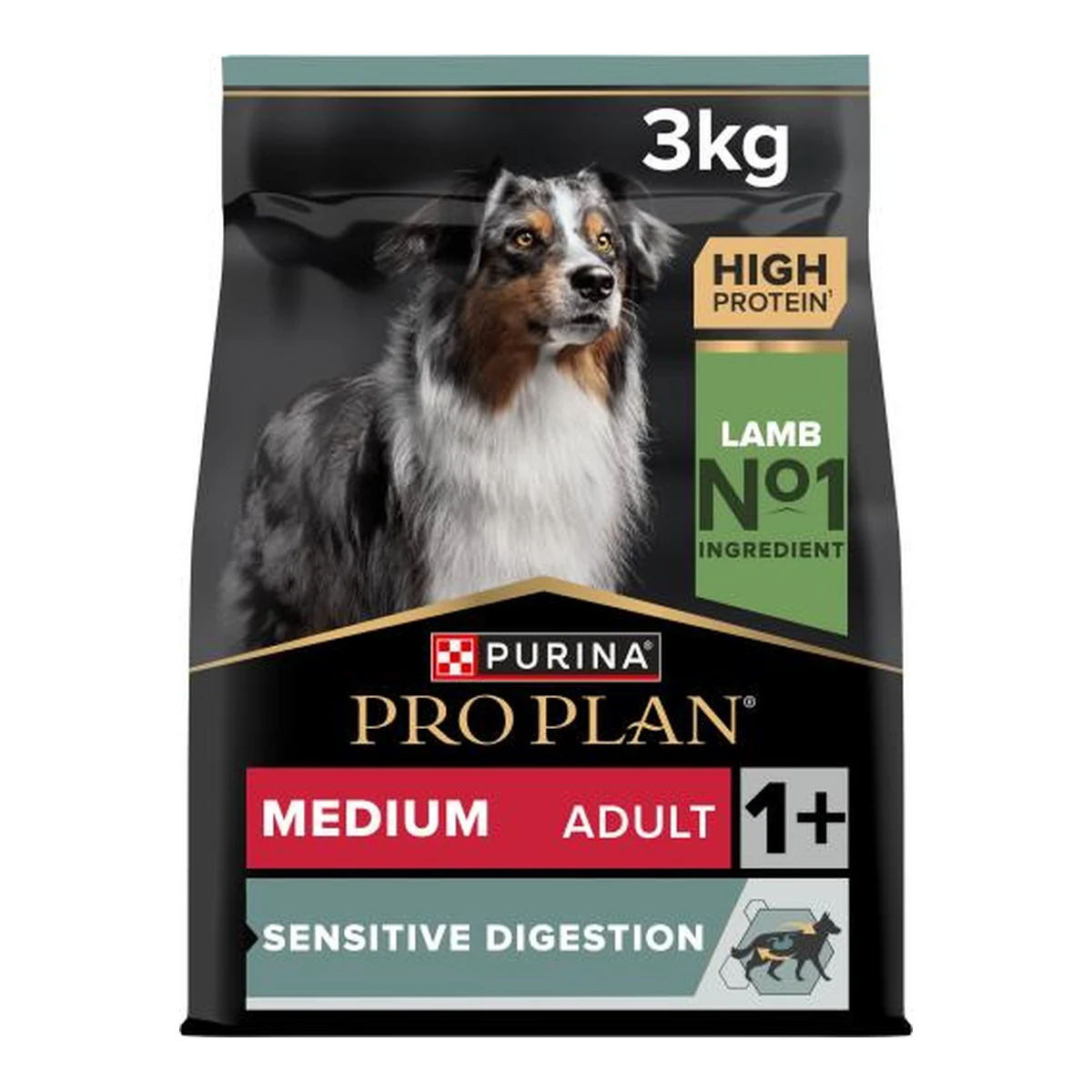 Pro Plan Adult Sensitive Digestion Kuzu Etli 3 kg