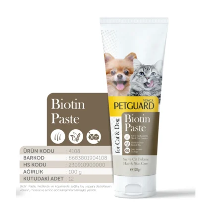 Petguard Kedi ve Köpek Biotin Macunu 100 g