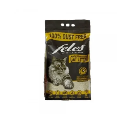 Feles Ultra Light Topaklanan Kedi Kumu 10 L