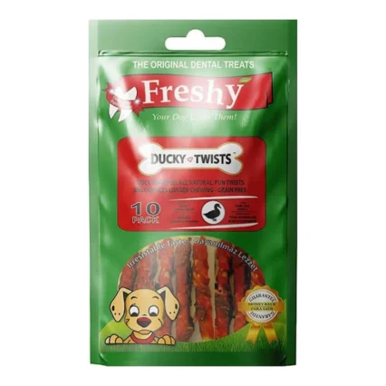 Freshy Ducky Twists 10 adet 13 cm