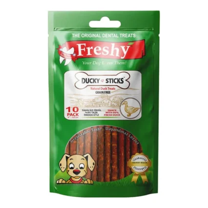 Freshy Ducky Sticks Ördek Etli Çubuk 10 adet 12 cm