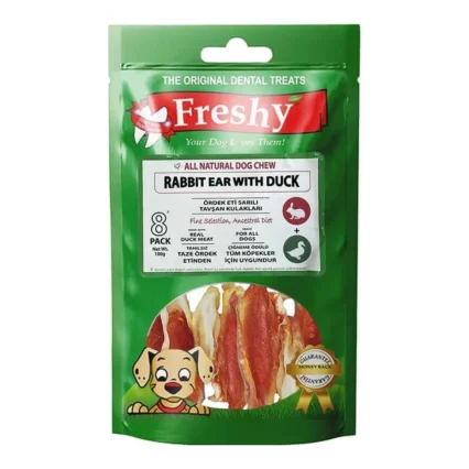 Freshy Ördek Eti Sarılı Tavşan Kulağı 6 adet 100 g