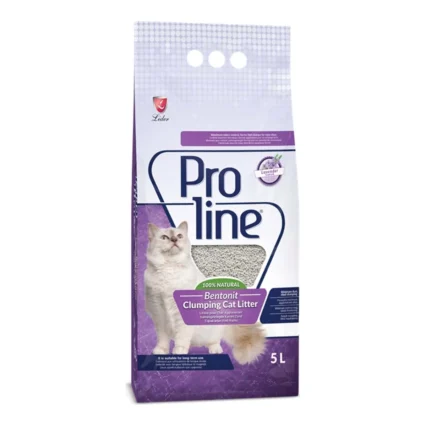 Proline Bentonit Lavanta Kokulu Kedi Kumu 5 L