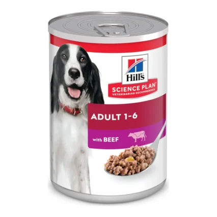 Hill's Science Plan Sığır Etli Yetişkin Köpek Konservesi 370 gr