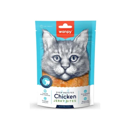 Wanpy Gerçek Tavuk Yumuşak Kedi Ödülü 80 gr