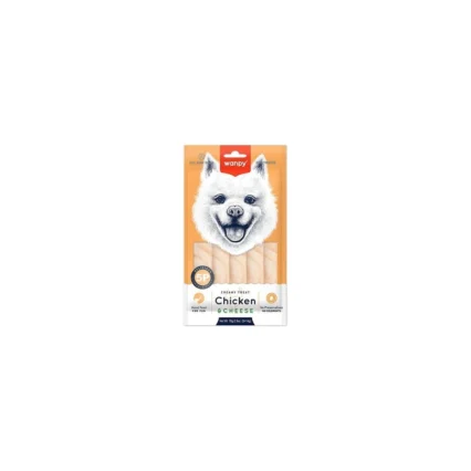 Wanpy Krema Tavuklu ve Peynirli Sıvı Köpek Ödülü 5x14 Gr