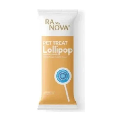 Ranova Kabak Aromalı Dondurularak Kurutulmuş Kedi Ödülü Lolipop