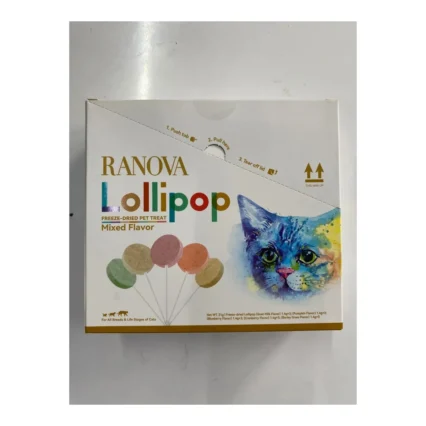 Ranova Karışık Lezzetli Kedi Ödülü Lolipop 1.4 Gr*15 Adet Tüm Yaş Grupları İçin