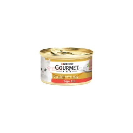 Purina Gourmet Gold Kıyılmış Sığır Etli Kedi Konservesi 85 Gr