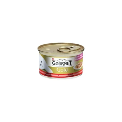 Gourmet Gold Sığır Etli Tavuklu Kedi Konservesi 85 Gr