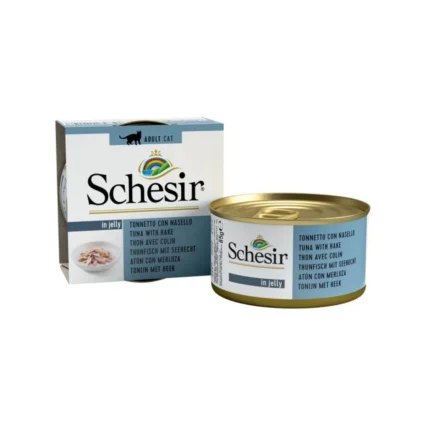 Schesir Jelly Ton Balığı ve Barlam Balığı 85 g