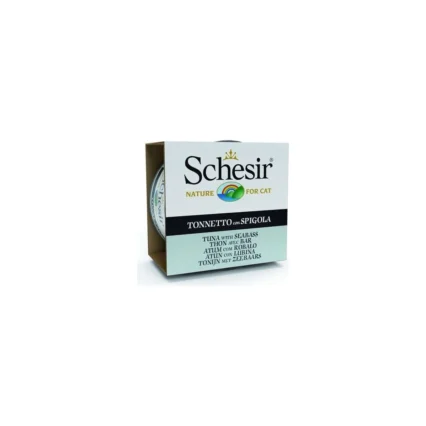 Schesir C276 Jelly Ton Balıklı ve Levrek Kedi Konservesi 85 Gr