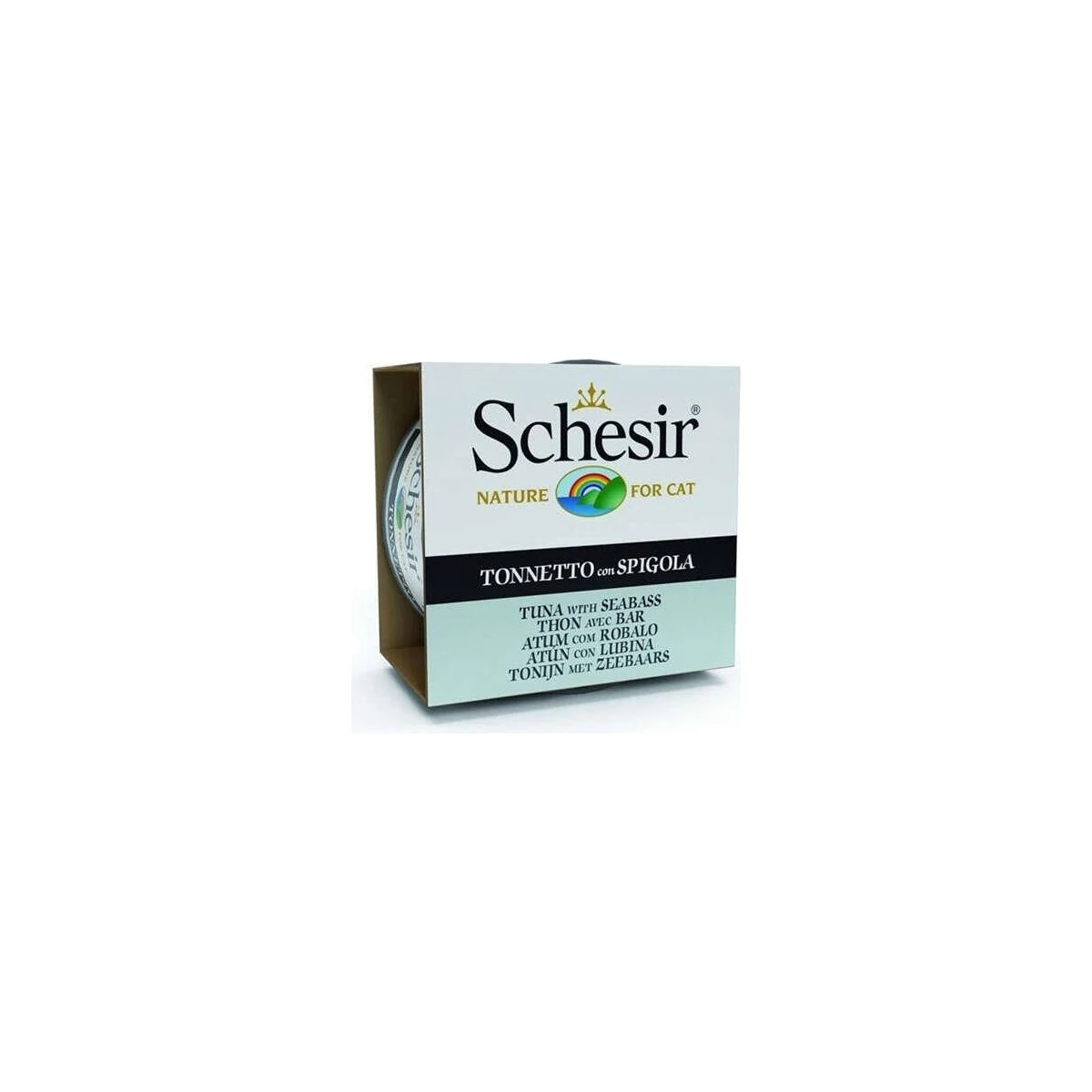Schesir C276 Jelly Ton Balıklı ve Levrek Kedi Konservesi 85 Gr