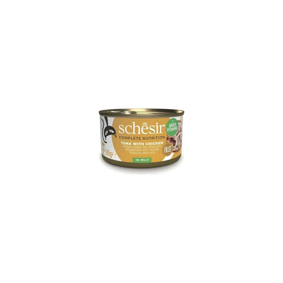 Ton Balıklı ve Tavuklu Jelly Yetişkin Kedi Konservesi 85 gr