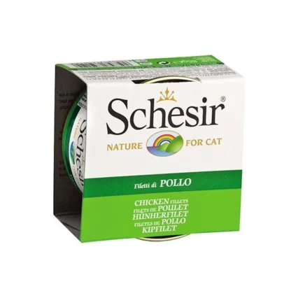 Schesir C160 Pollo Jelly Tavuk Fileto Kedi Konservesi 85 Gr