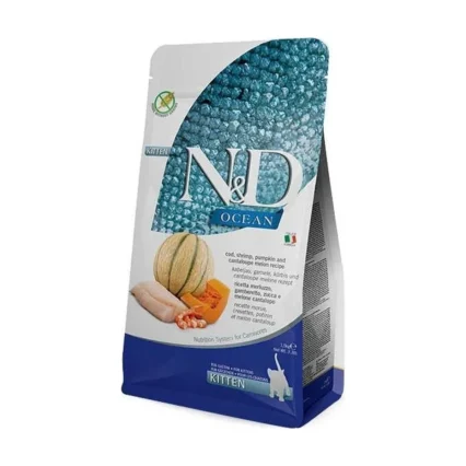 N&d Ocean Morina Balığı Karides Kavun Kitten 1,5kg