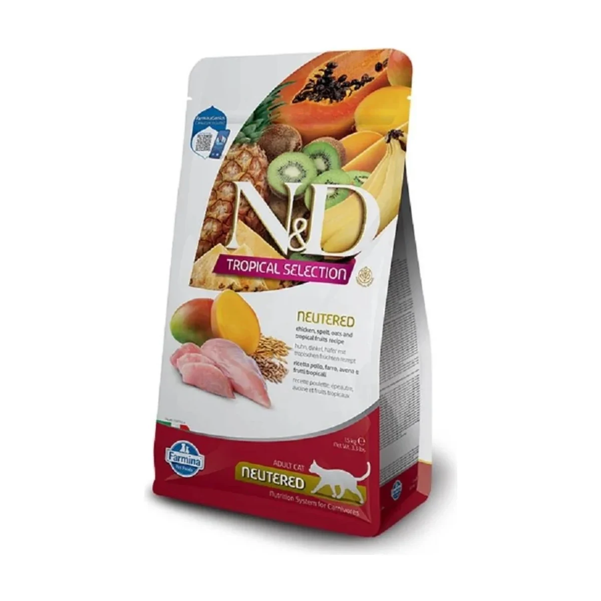 N&D CAT TROPICAL SELECTION TAVUK 1,5 kg