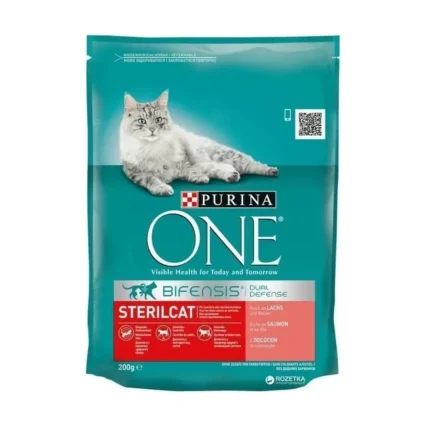 Purina ONE Somonlu Kısırlaştırılmış Yetişkin Kedi Maması 800 g
