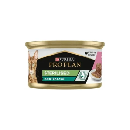 Proplan Ton Balıklı ve Somonlu Kısırlaştırılmış Kedi Konservesi 85 gr