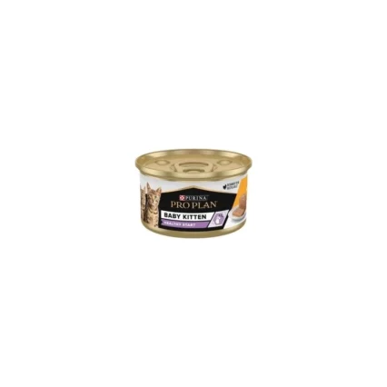 Pro Plan Baby Kitten Tavuklu Yeni Doğan Yavru Kedi Konservesi 85 gr