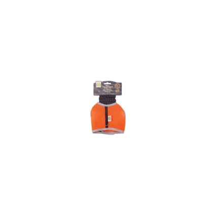 Bezos Havalı Dokuma Kedi Göğüs ve Gezdirme Tasması Medium Turuncu 1X25-35 cm