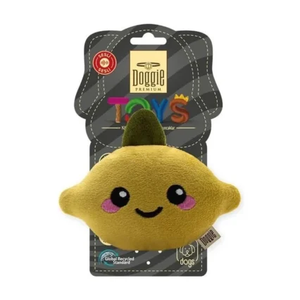 Doggie Köpek Peluş Oyuncağı Limon 11 cm