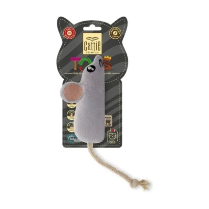 Cattie Matatabi Içerikli Kedi Oyuncağı Peluş Fare 11cm