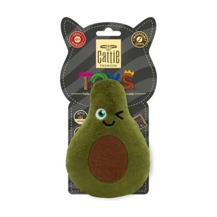 Cattie Matatabili Kedi Peluş Oyuncağı Avokado 11 cm