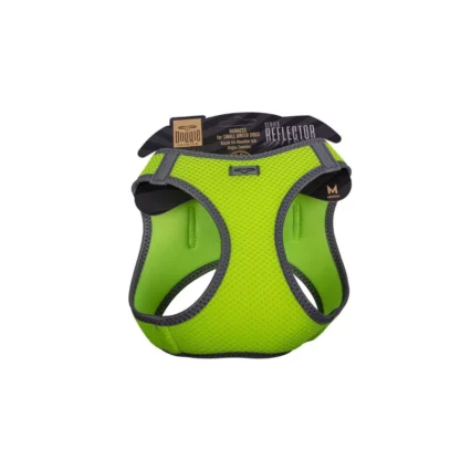 Doggie Havalı Dokuma Reflektör Serisi Küçük Irk Göğüs Tasması Sarı M-38-44CM