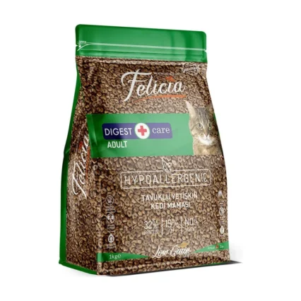 Felicia Az Tahıllı Tavuklu Hypoallergenic Yetişkin Kedi Maması 1 kg