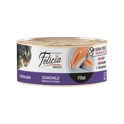 Felicia Tahılsız Sterilised Somonlu Fileto 85 g