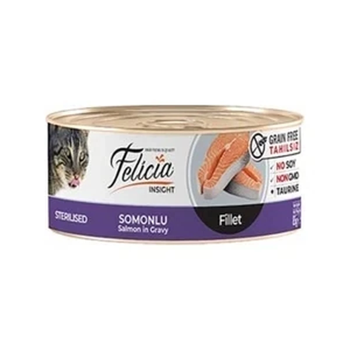 Felicia Tahılsız Sterilised Somonlu Fileto 85 g