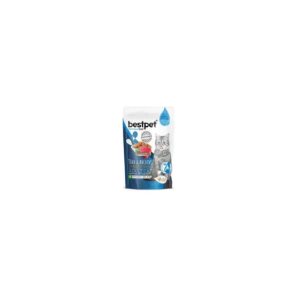 Pouch Ton Balıklı ve Hamsili Jelly Tahılsız Yetişkin Kedi Konservesi 85 gr