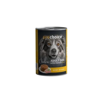 Pro Choice Chicken Tavuk Etli Tahılsız Köpek Konservesi 400 gr