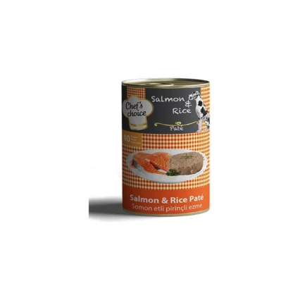 Chefs Choice Chef's Choice Pate Salmon&rice Somon Pirinçli Köpek Yas Mamasi 400 gr