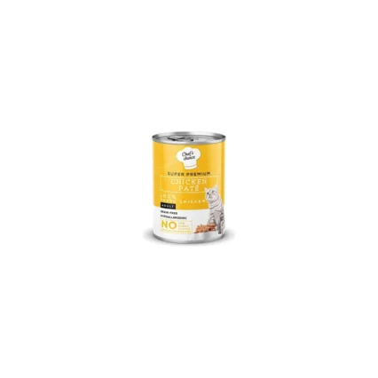 Pate Chicken Tavuklu Tahılsız Ezme Yetişkin Kedi Konservesi 400 gr
