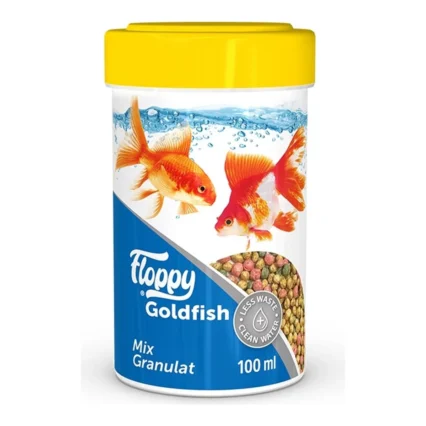 Floppy Goldfish Mix Granulat 100 ml Japon Balık Yemi