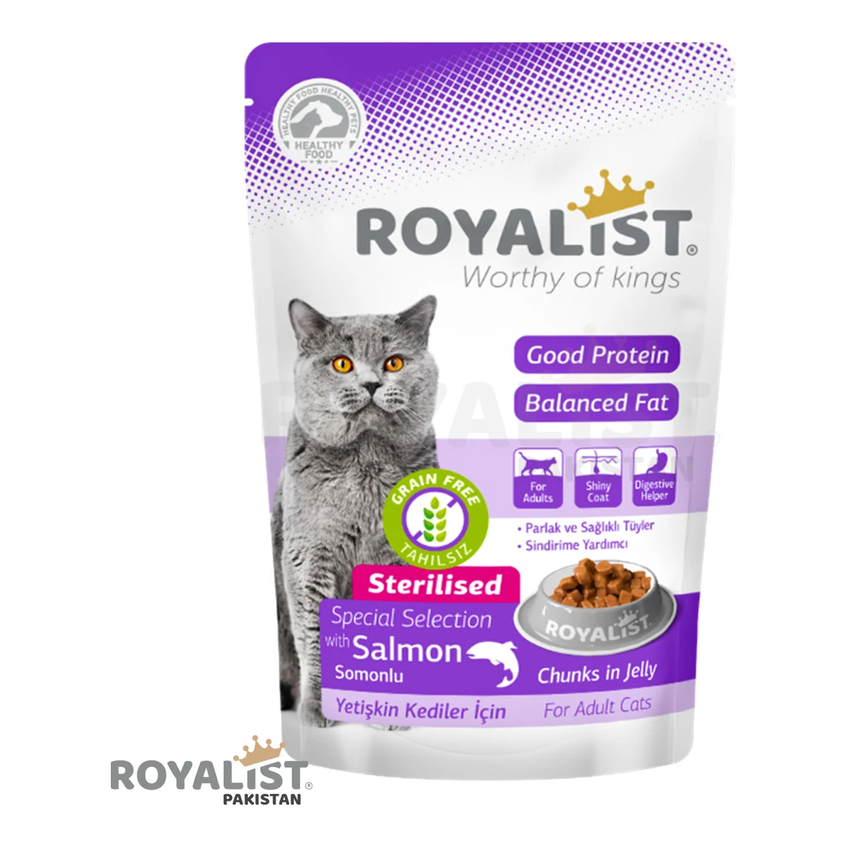 Royalist Somonlu Sterilised Kedi Pouch 85 gr