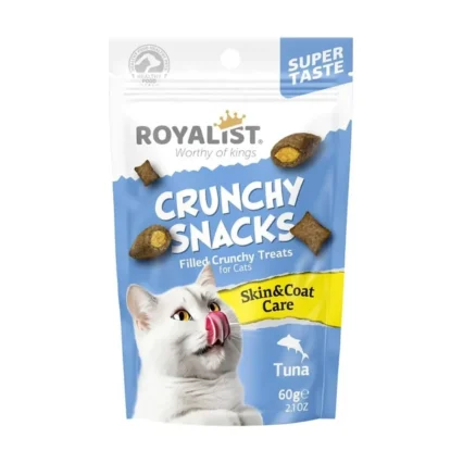 Royalist Crunchy Snacks Tuna Skin & Coat Care 60 gr