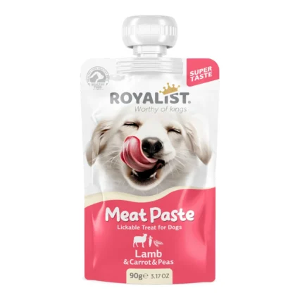 Royalist Dog Meat Paste Lamb&Carrot&Peas 90Gr