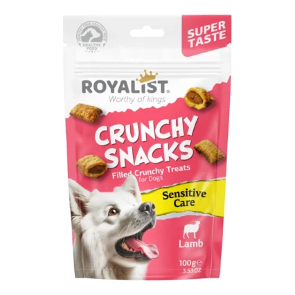 Royalist Dog Crunchy Snacks Lamb 100Gr