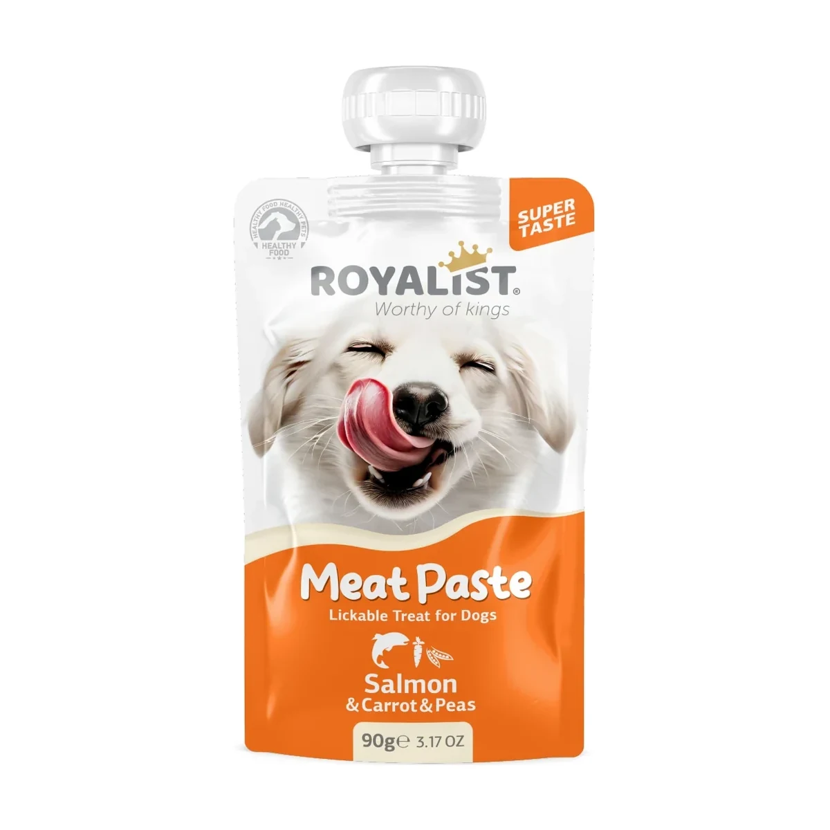 Royalist Meat Paste Dog Salmon & Carrot & Peas 90 gr