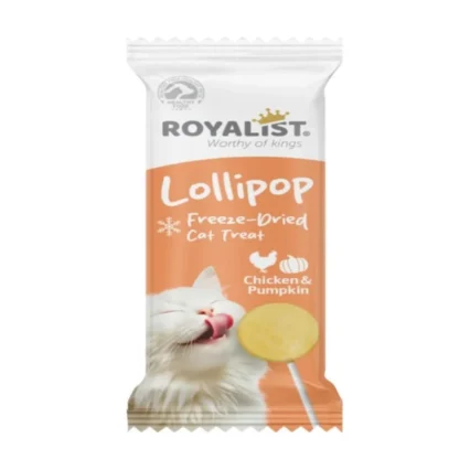 03814 Royalist Lolipop Tavuklu ve Balkabaklı Kedi Ödülü