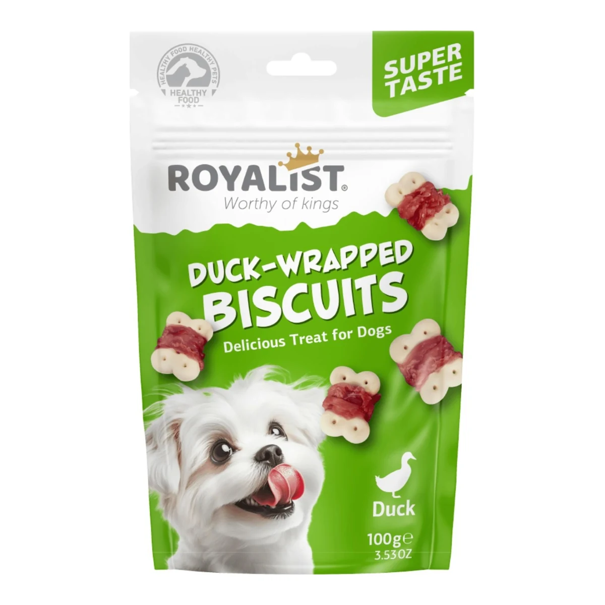 Royalist Ördekli Köpek Bisküvisi 100 gr