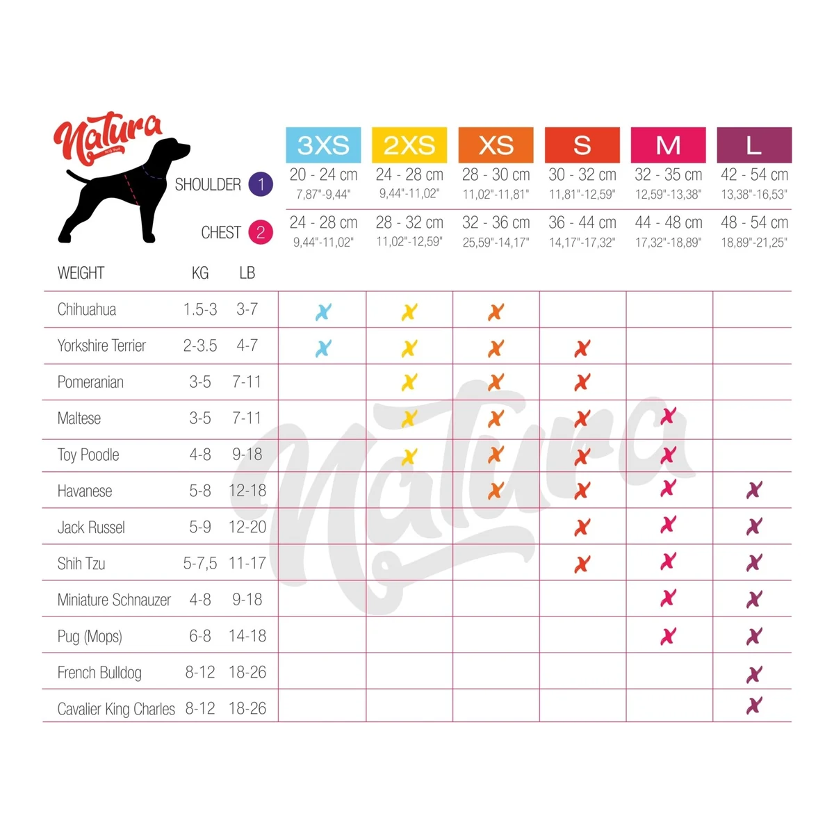 Natura Pet Natura Air Net Bel Tasması 2xs Neon Pembe - Görsel 2