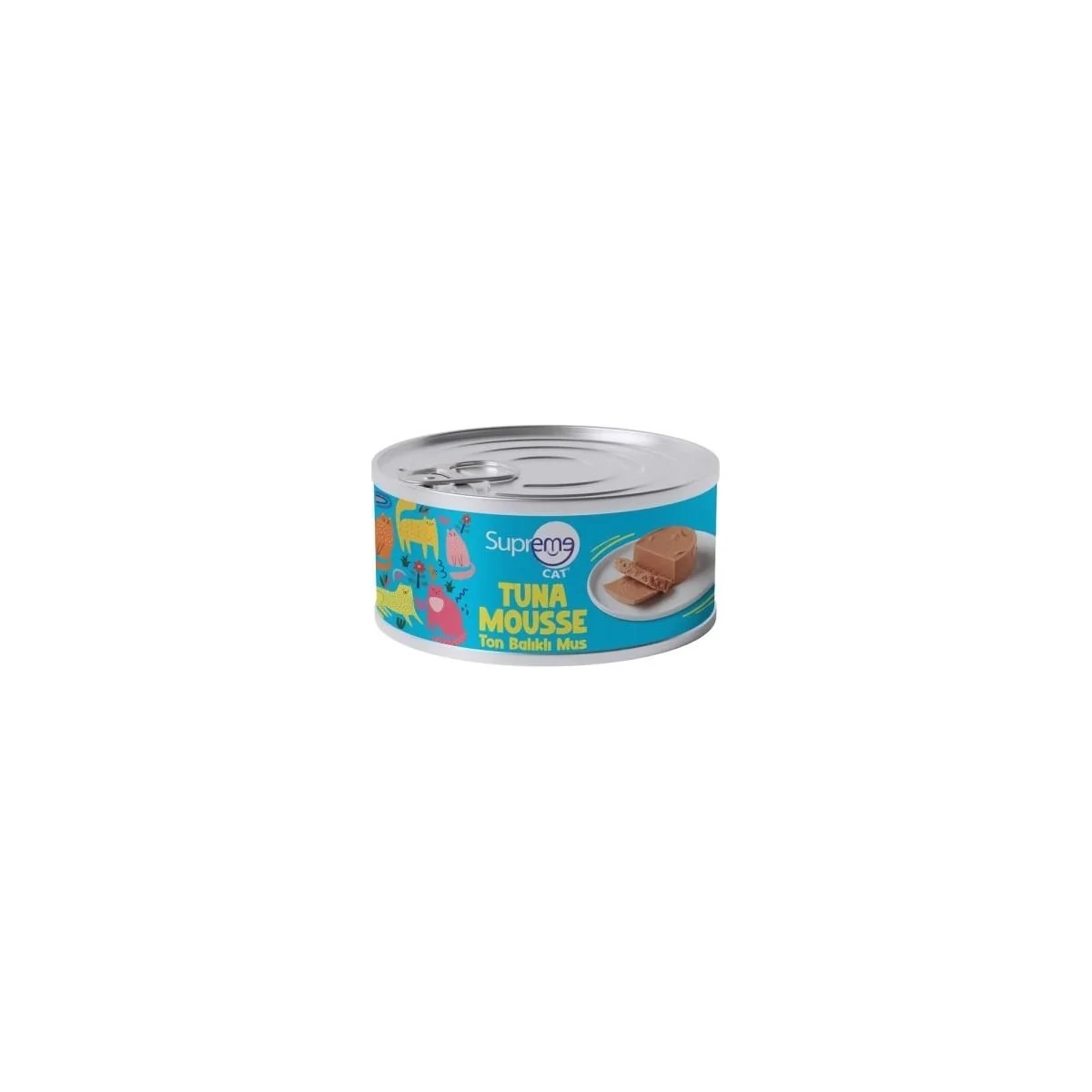Supreme Cat Püre Ton Balıklı Kedi Konservesi 85 gr