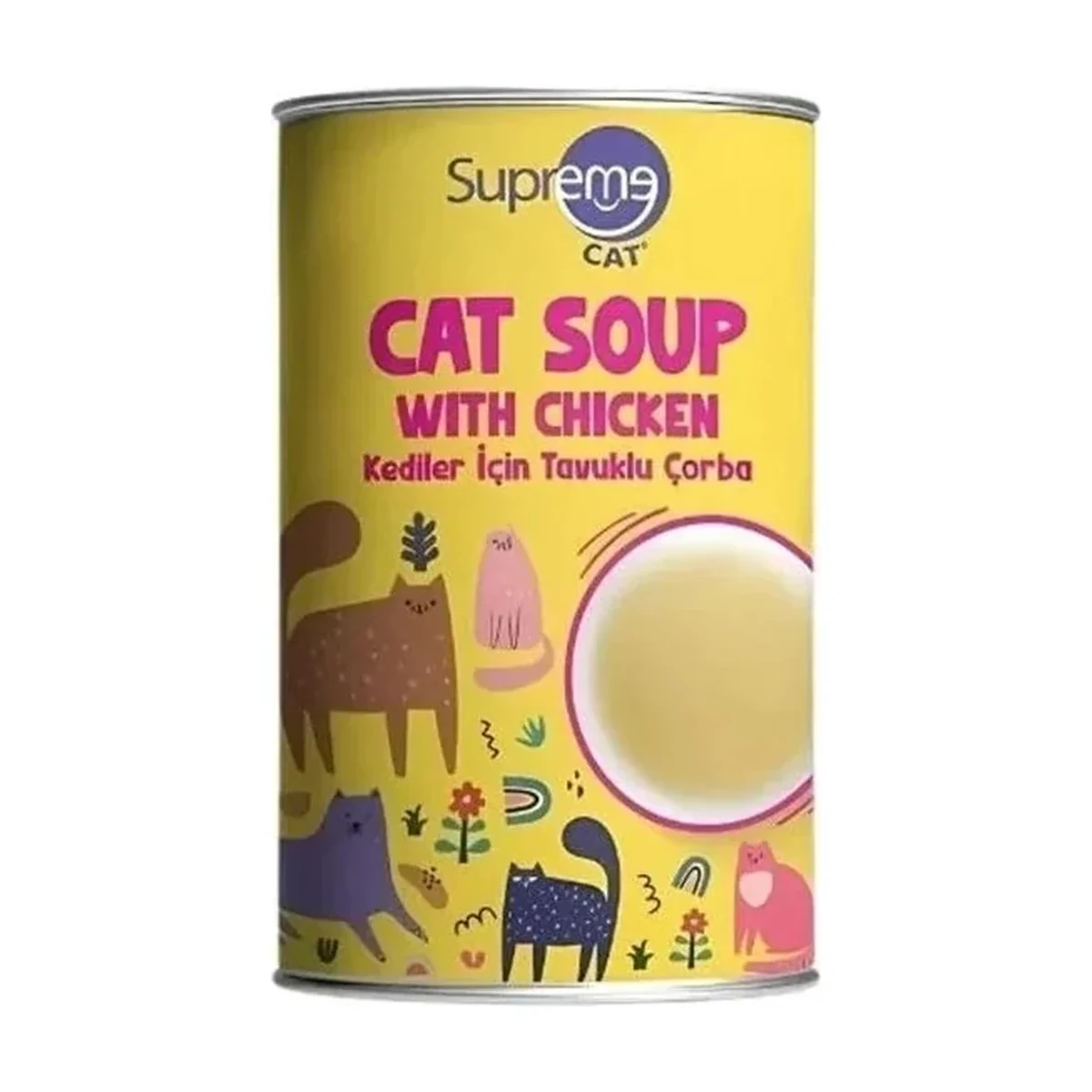Supreme Cat Tavuklu Kedi Ödül Çorbası 135ml